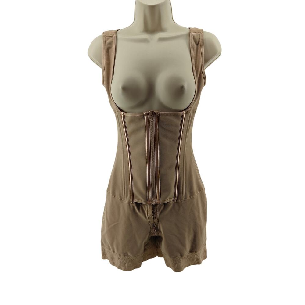 Faja Beige Bodysuit Shapewear Womens Size Large